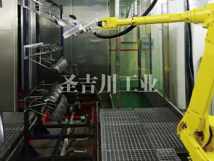 从化进气格栅机器人火焰处理
