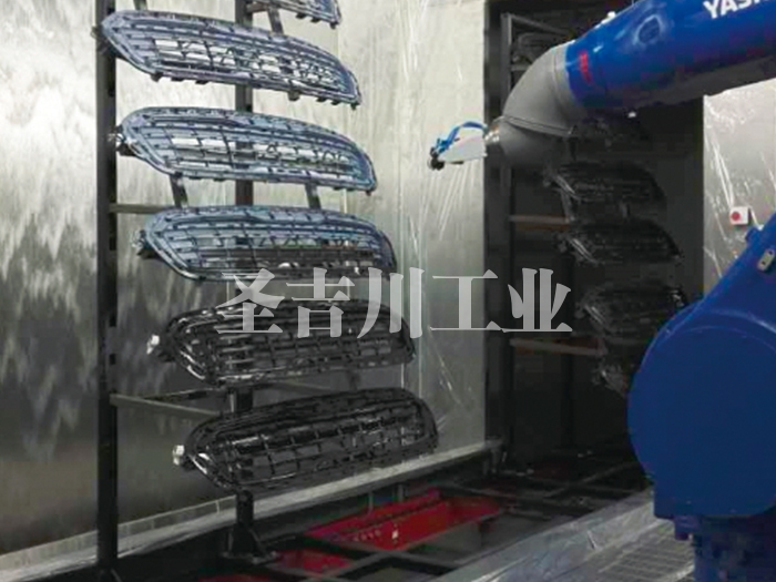 从化进气格栅机器人喷涂系统
