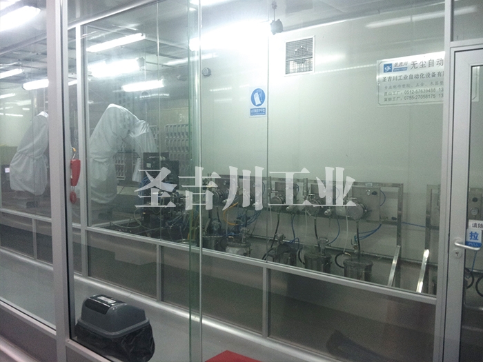 从化机器人喷漆房及集中供漆换色系统